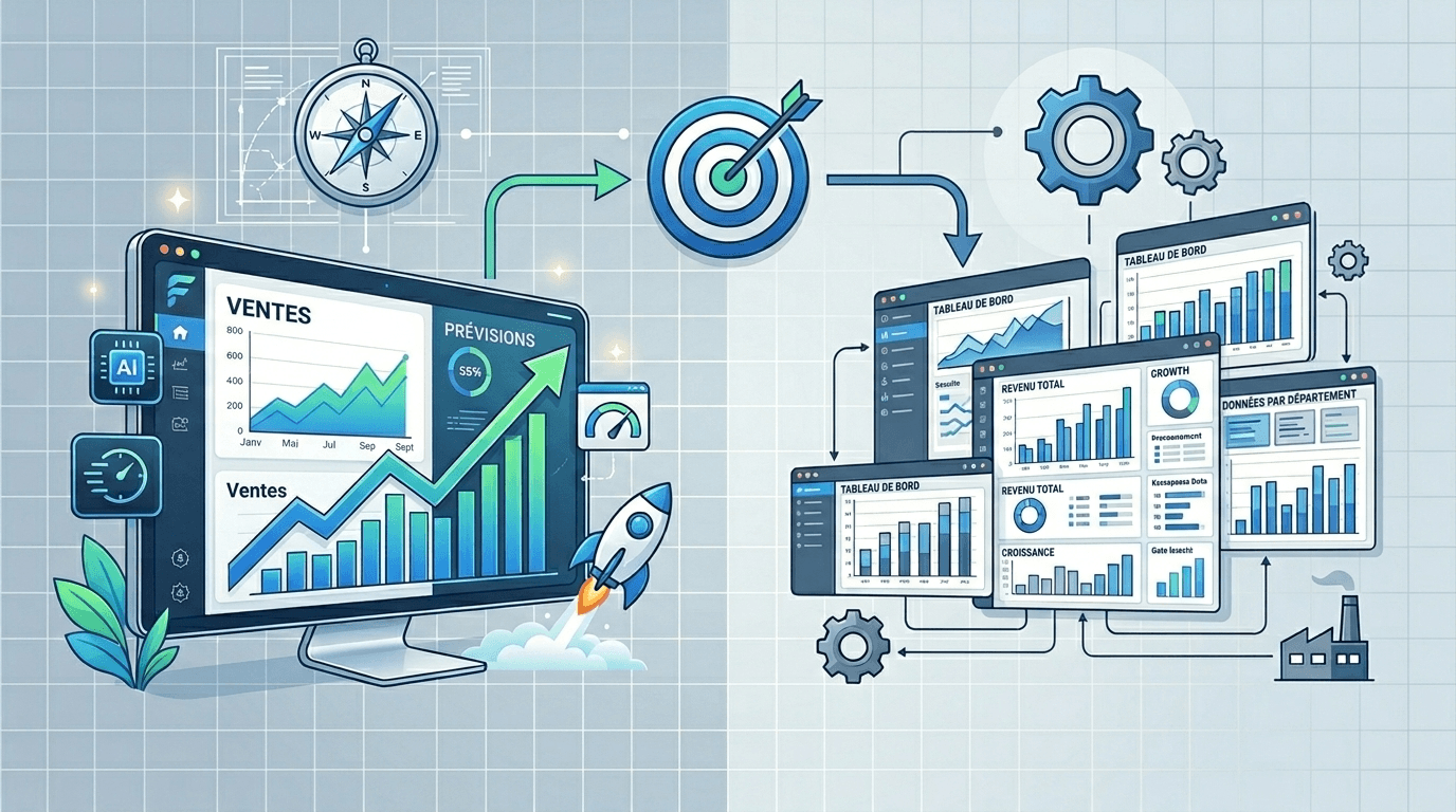 Forcassist vs suites de prévision d’entreprise : une comparaison stratégique pour les entreprises en croissance