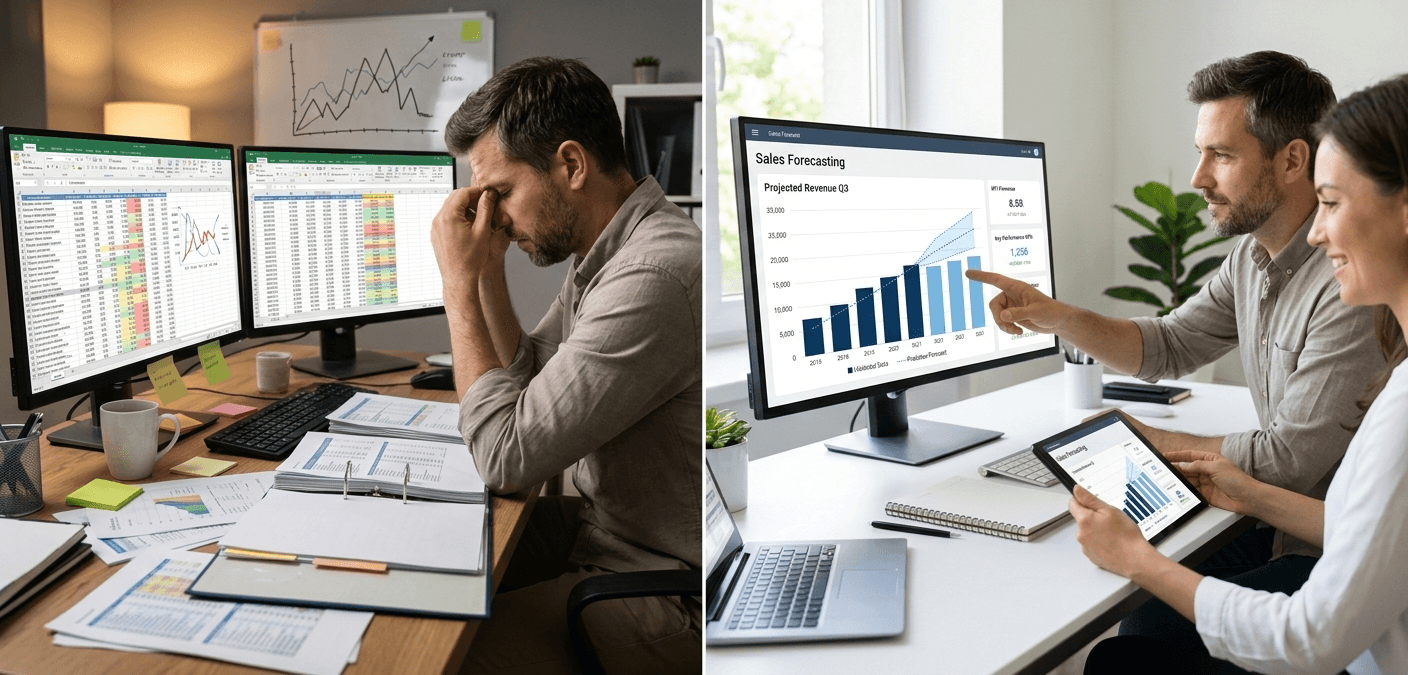 From Excel Chaos to Predictive Discipline: How SMEs Professionalize Sales Forecasting