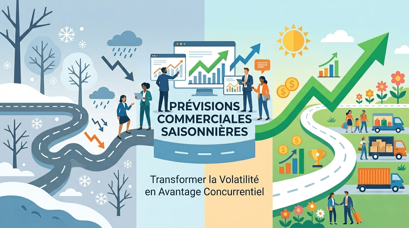 Prévisions pour les entreprises saisonnières : transformer la volatilité en avantage concurrentiel