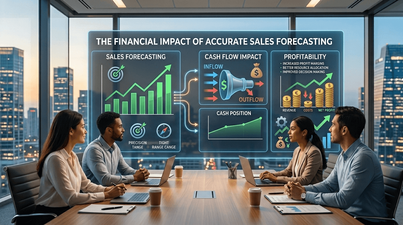 The Financial Impact of Accurate Sales Forecasting on Cash Flow and Profitability